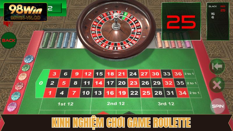 Roulette - Cơ Hội Vàng Thu Lợi Nhuận Cực Khủng Từ 98Win 4 Bí quyết thắng đậm trọng Roulette từ chuyên gia