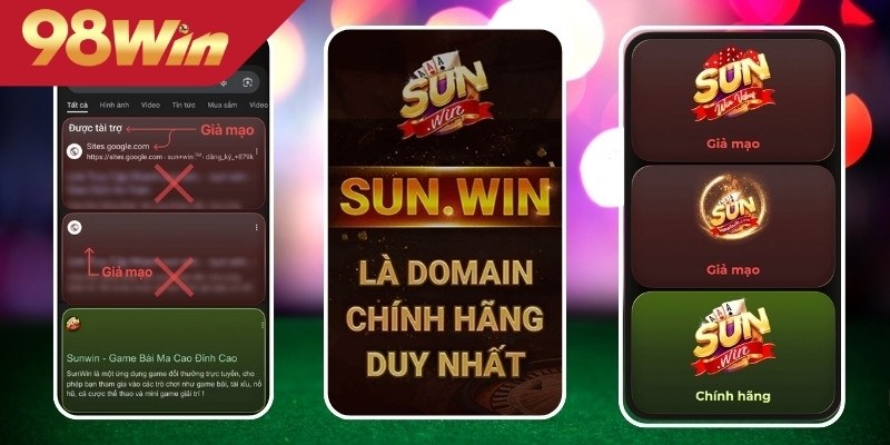 Phân Biệt Sunwin Thật Giả: Hướng Dẫn Kiểm Tra Chính Xác 3 Nền tảng giả thường có lỗi trình bày